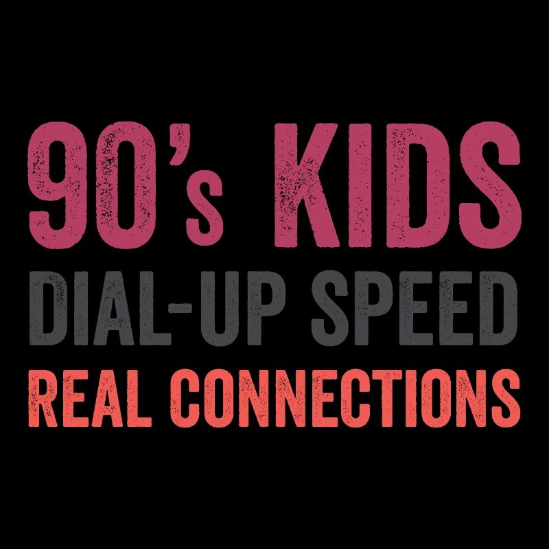 90s Kids – Einwahlgeschwindigkeit. Echte Verbindungen
