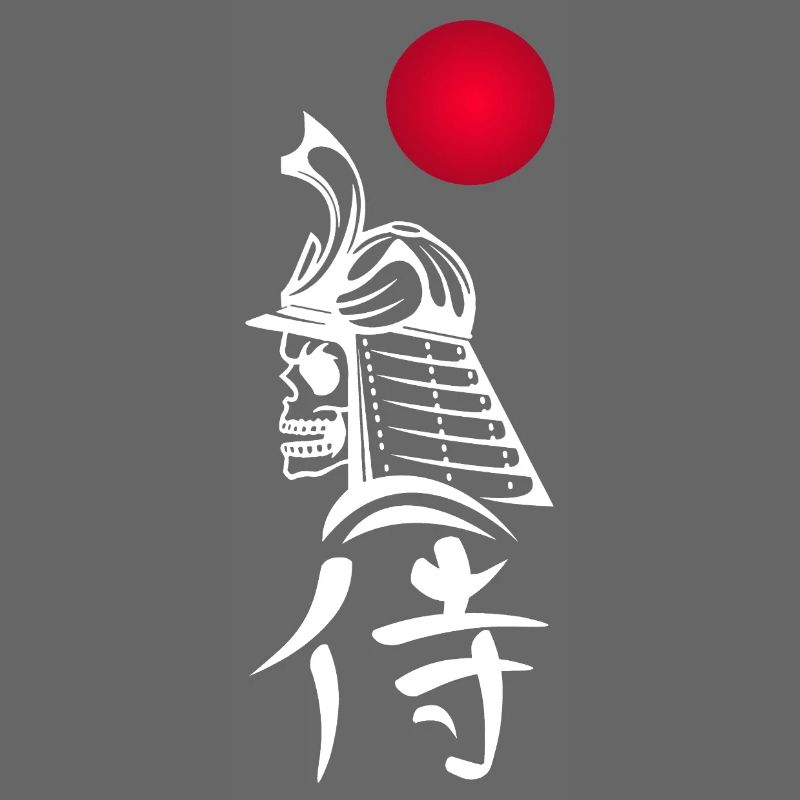 Samouraï blanc et soleil rouge