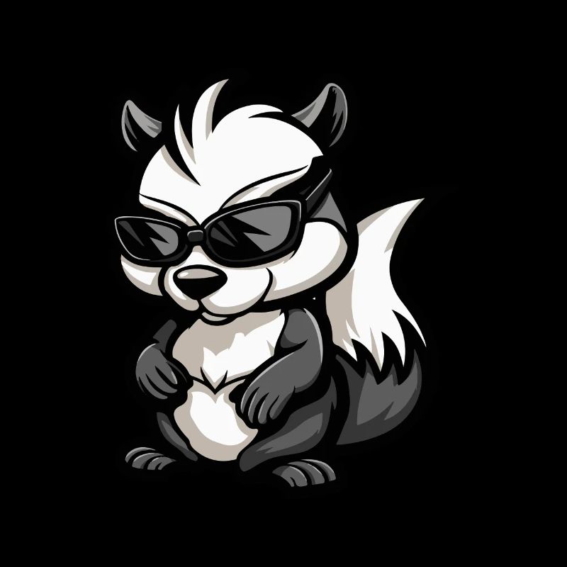 Stinktier Cool Tier