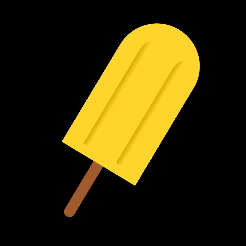 Eis am Stiel im Comicstyle Sommer