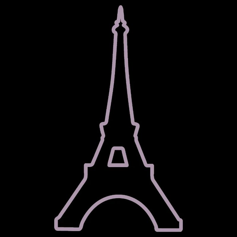 Tour Eiffel Paris monument minimaliste