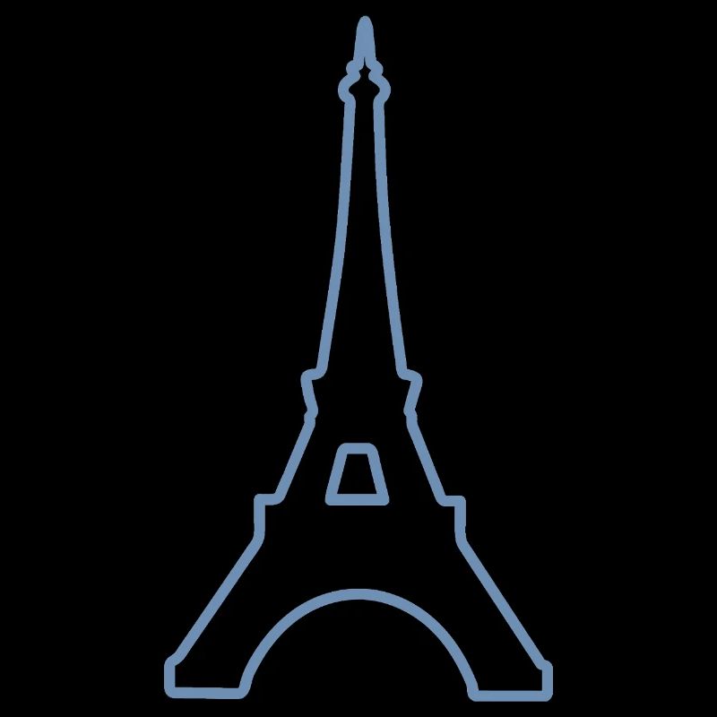 Tour Eiffel Paris monument minimaliste