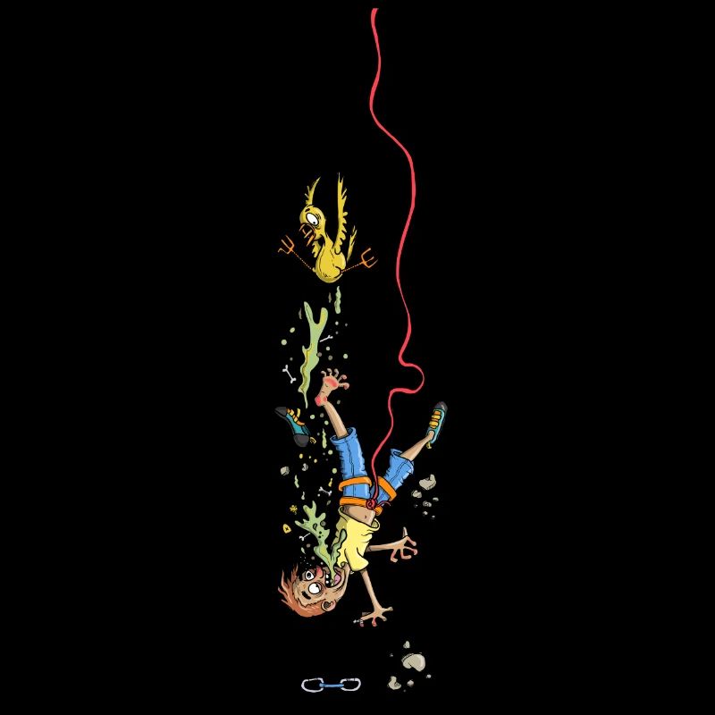 Fall into the rope