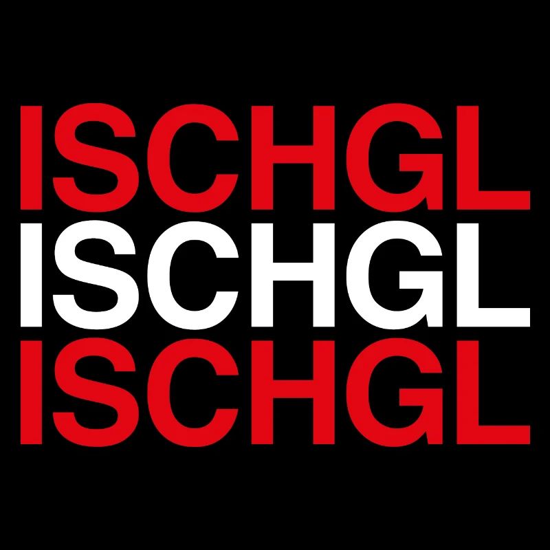 ISCHGL Österreich Austria Flag