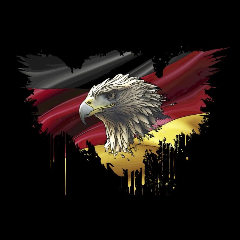 Germany Flag Eagle Bundesadler