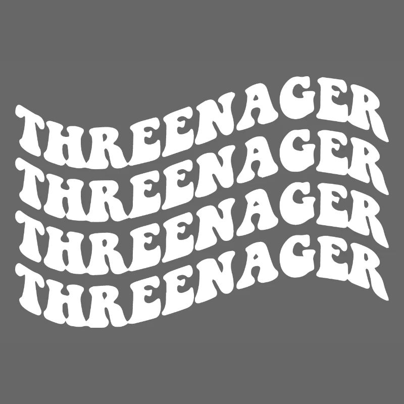 Threenager Toddler Third Three Year old Fun