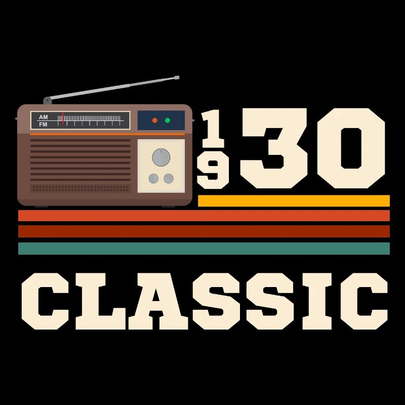 Anniversaire 1930 retro classic
