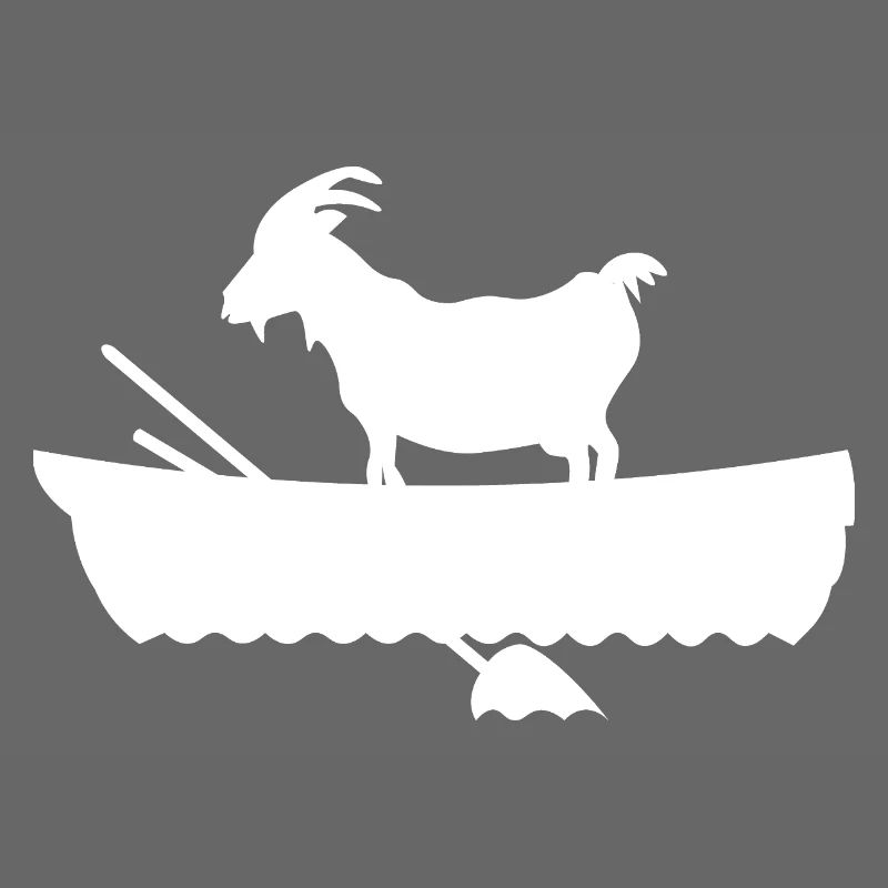 G.O.A.T. Chèvre dans le bateau