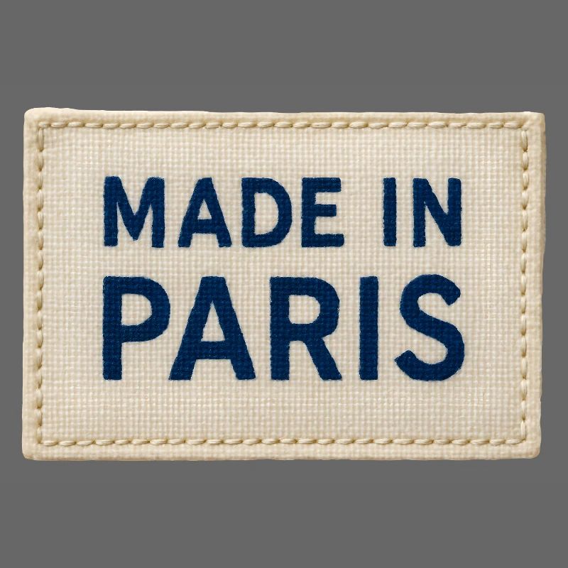 Made in Paris Fabric Patch