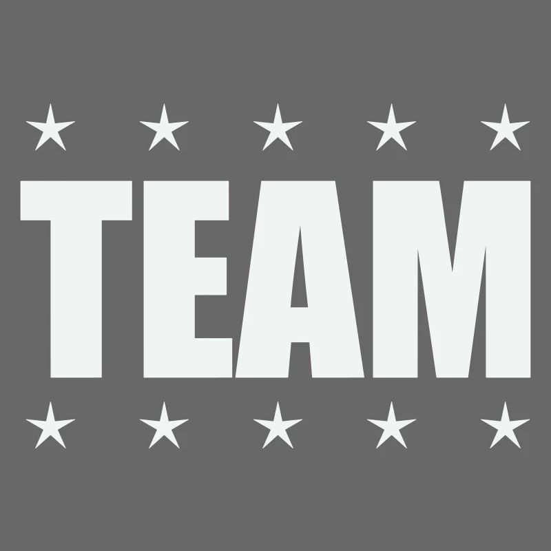 Team mit Sternen