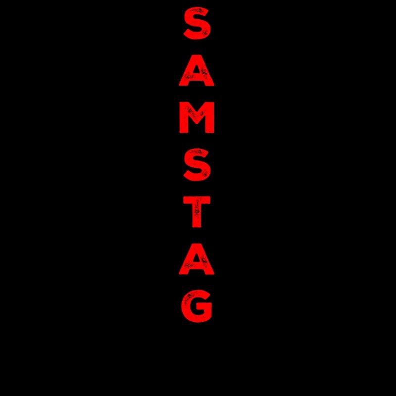 Samstag - rot