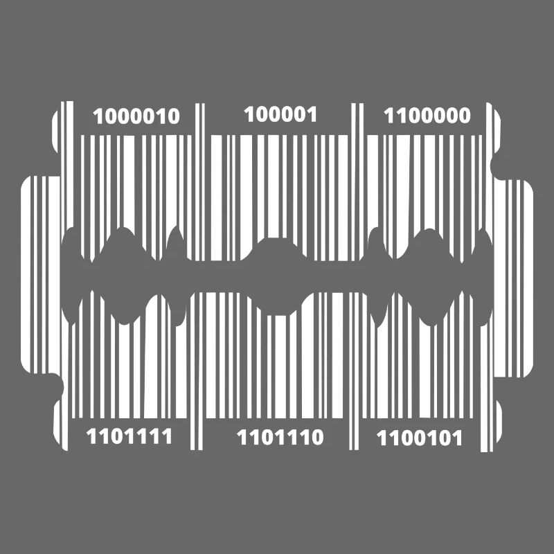 Lame de rasoir avec code