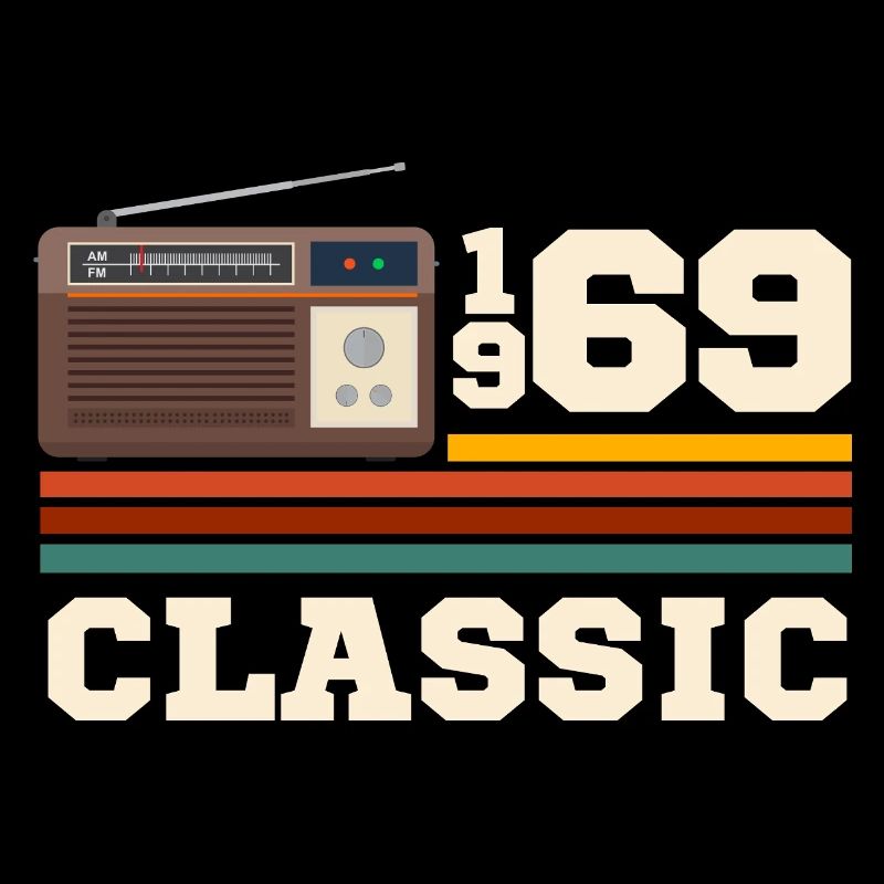Jubiläum 1969 Retro Klassiker