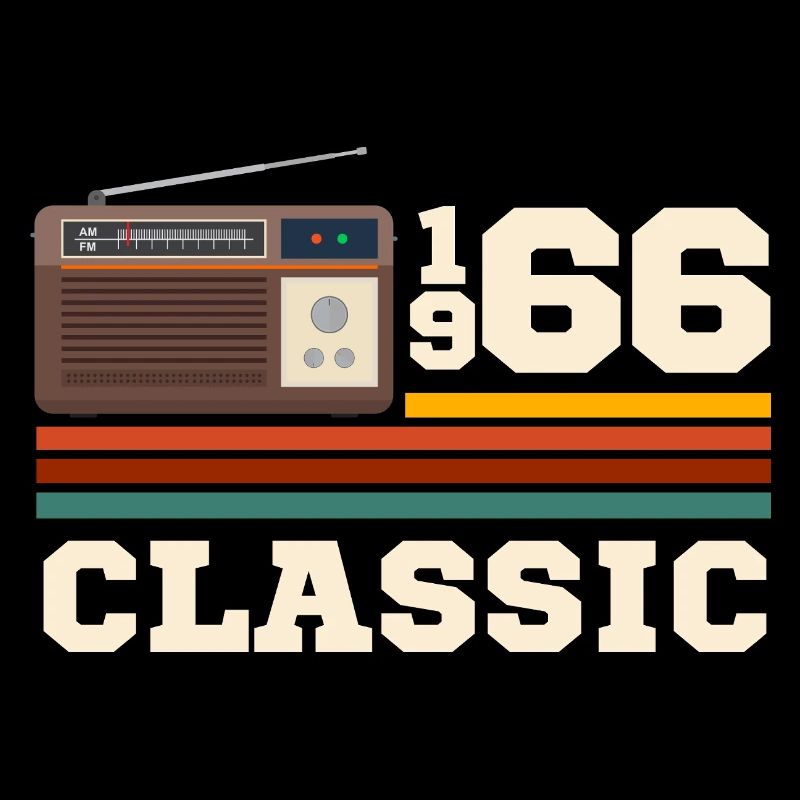 Anniversaire 1966 retro classic