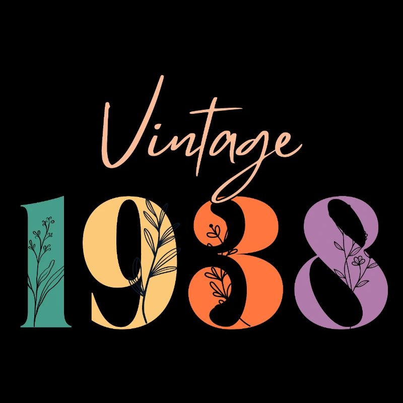 Vintage 1938 florale