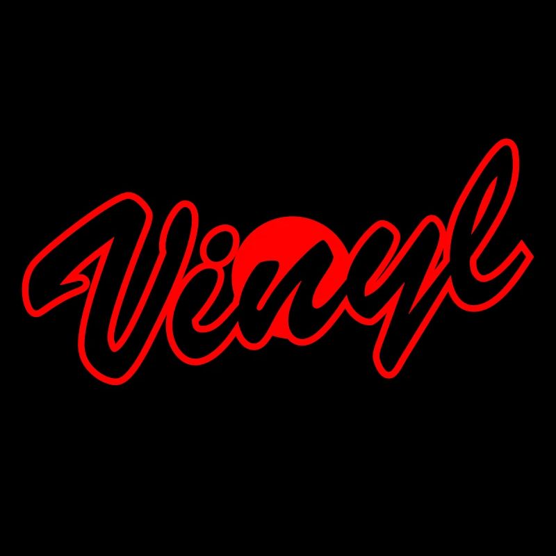 Avec un disque vinyle