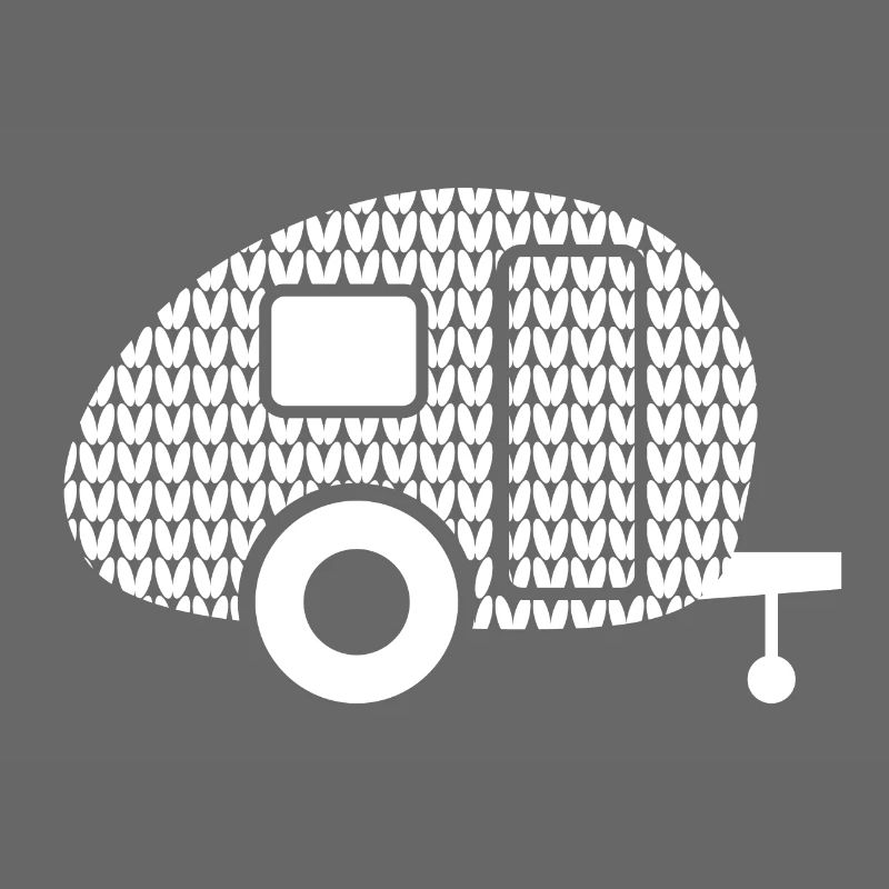 Caravan Camping Knitting Pattern Winter Caravan