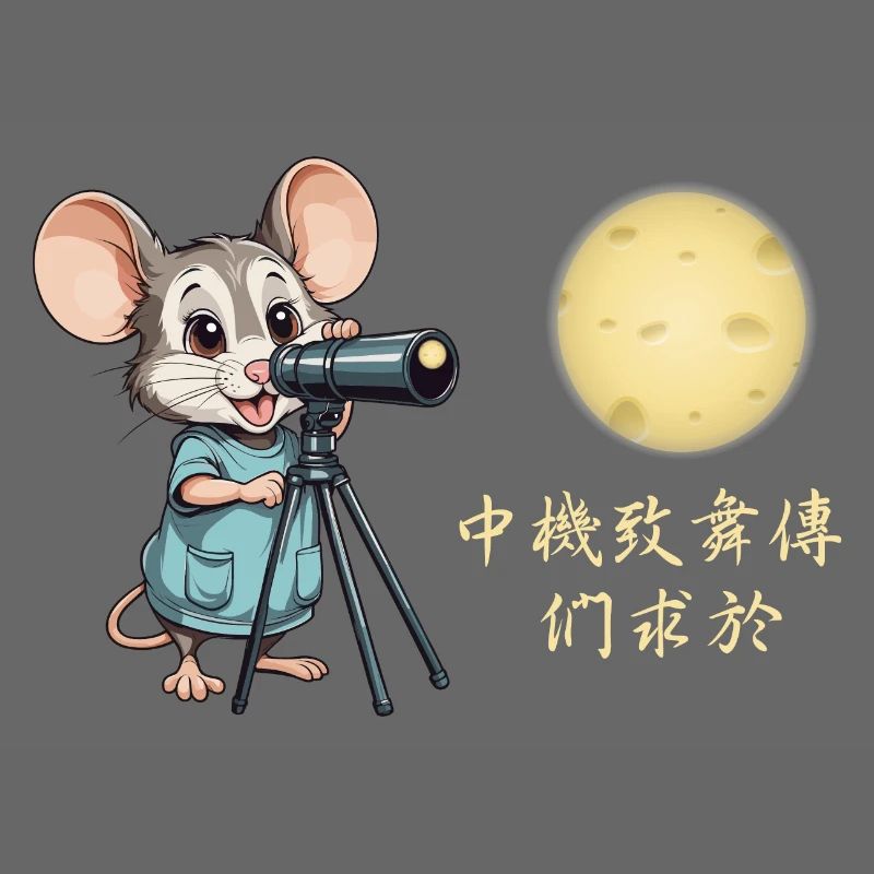 Lune de la souris et du fromage