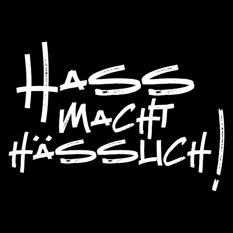 Hass macht hässlich