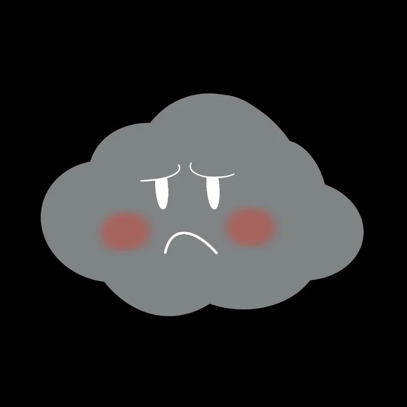 Graphic Melancholic Cloud