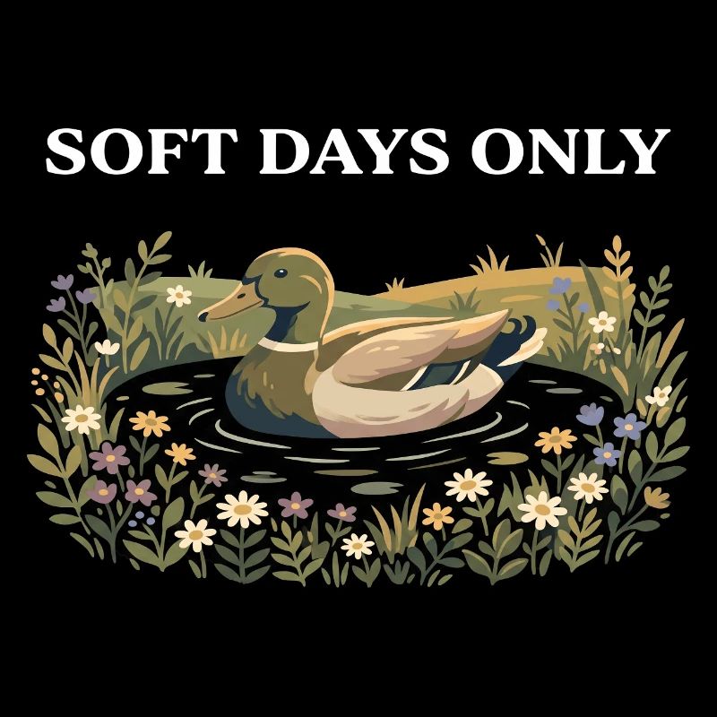 Duck in Bloom: Soft Days Cottagecore Farm