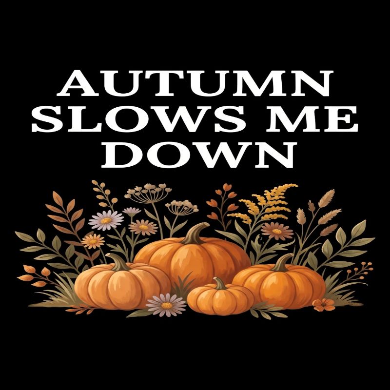 L’automne me ralentit Citrouille Bloom Cottagecore