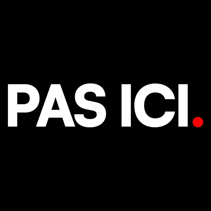 Pas ici