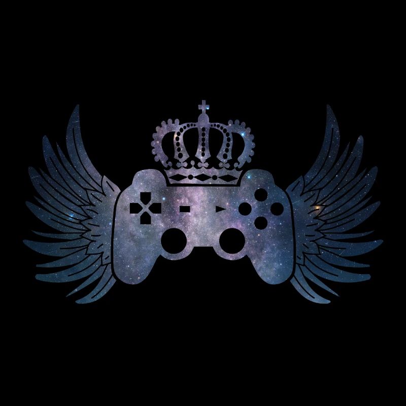 Controller Symbol Controller with wings and crown
