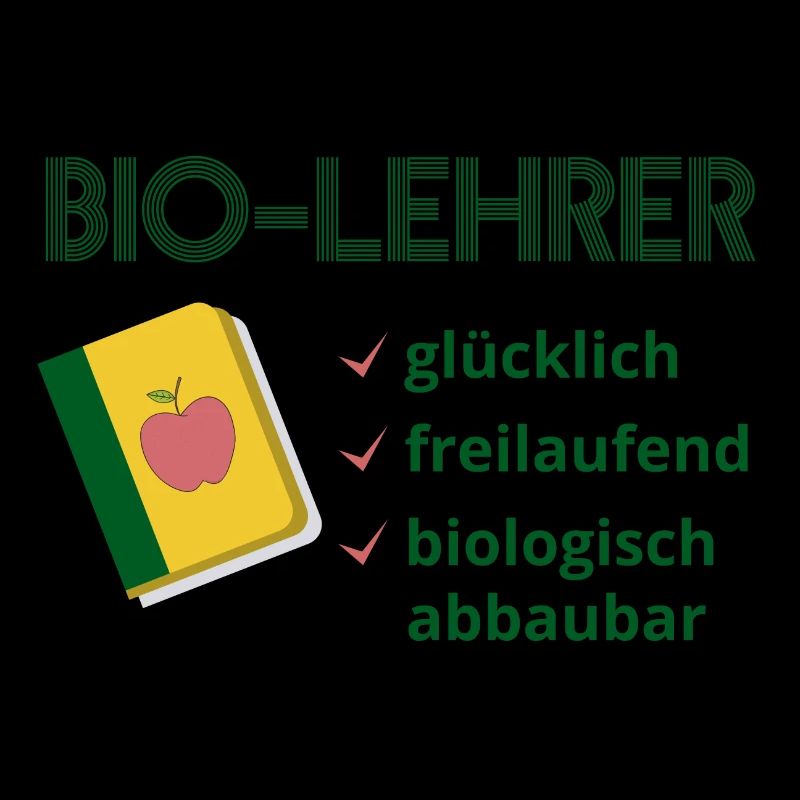 Biolehrer T-Shirt Lehrer Bio Lehrer