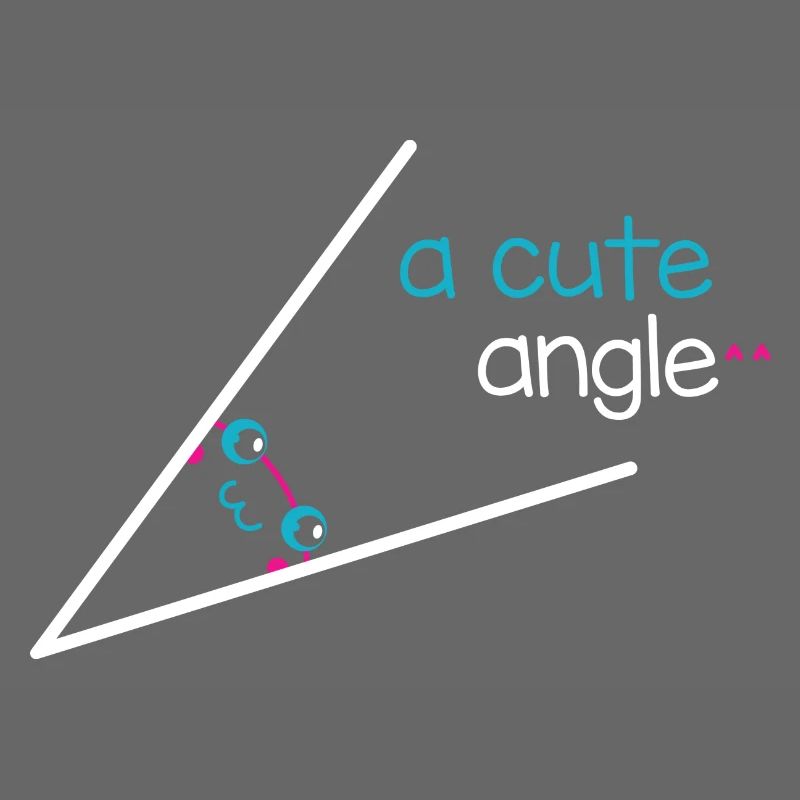 Professeur T-shirt Angle mignon