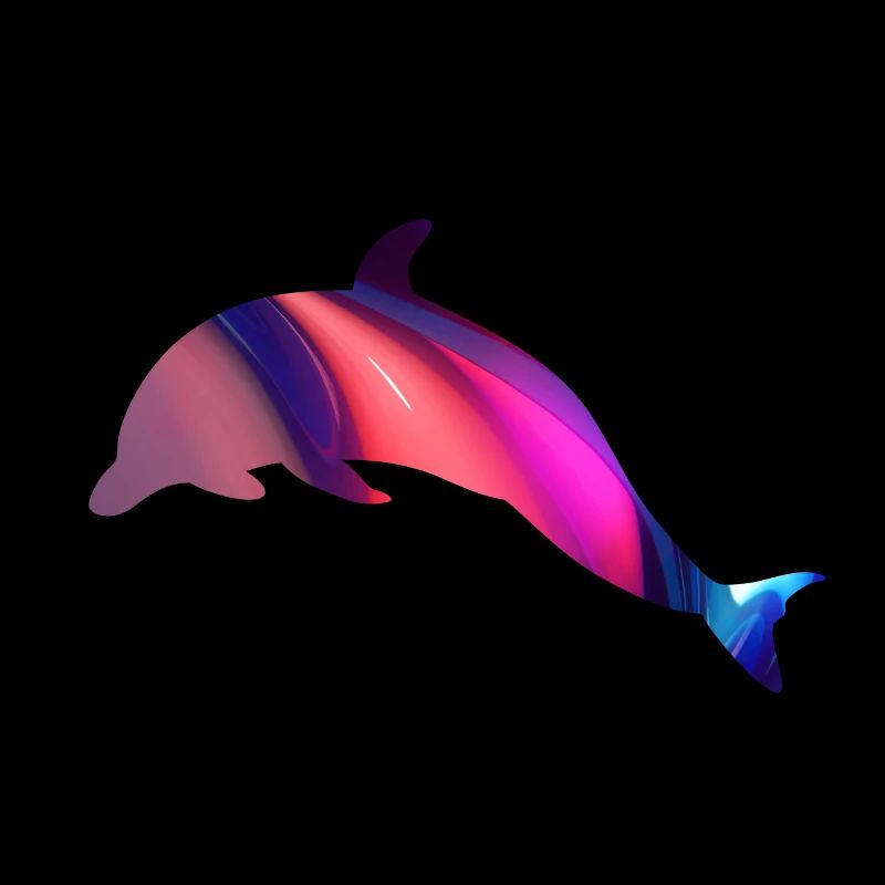 delfin pop-art delphin pink Delfin water Liquid ju