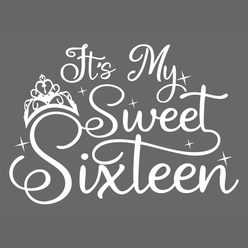 C’est mon doux seize 16e anniversaire 16 ans