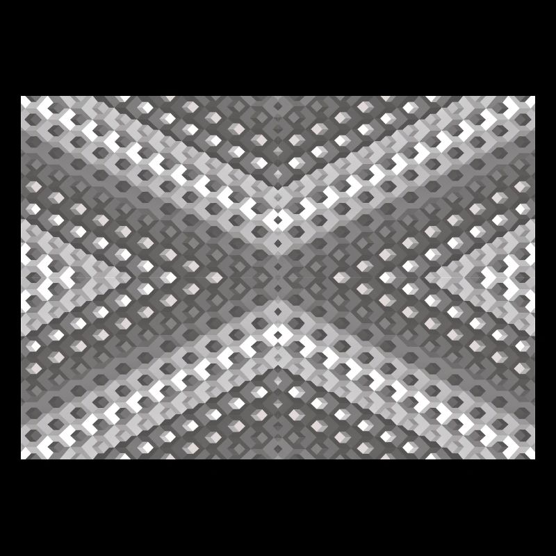 Dégradé de gris tourné