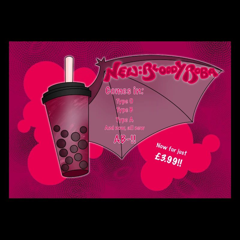 Fancy a Bloody Boba Tea?