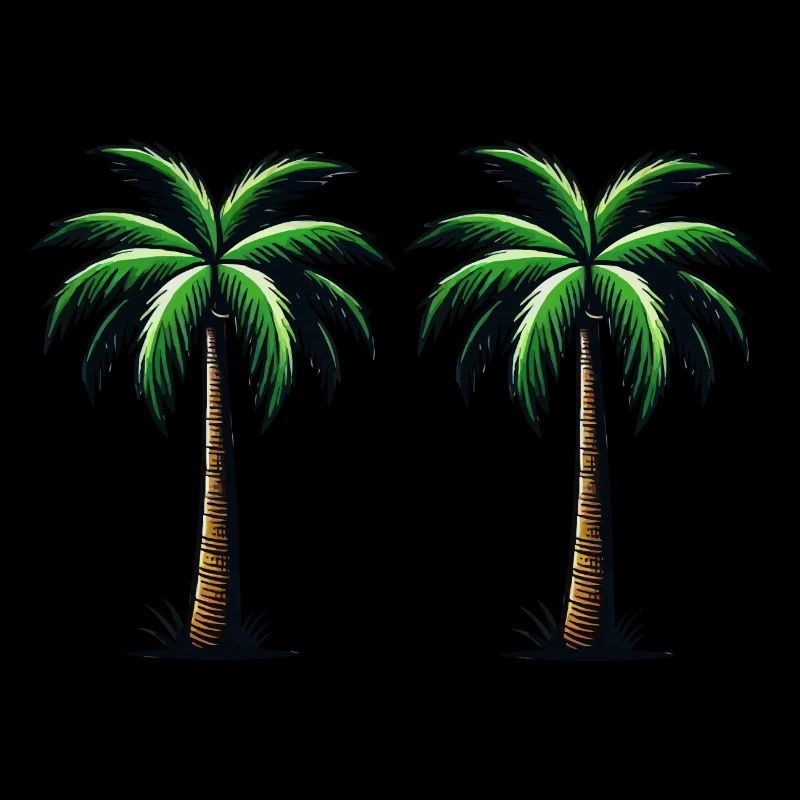 Palm trees