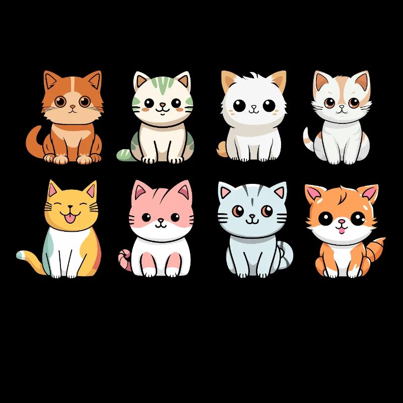 Süße Katze Katzenfreunde Lustiger Spruch Geschenk