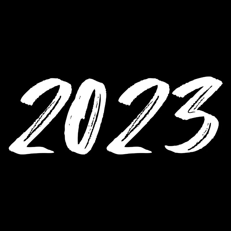 2023 blanc Réveillon du Nouvel An