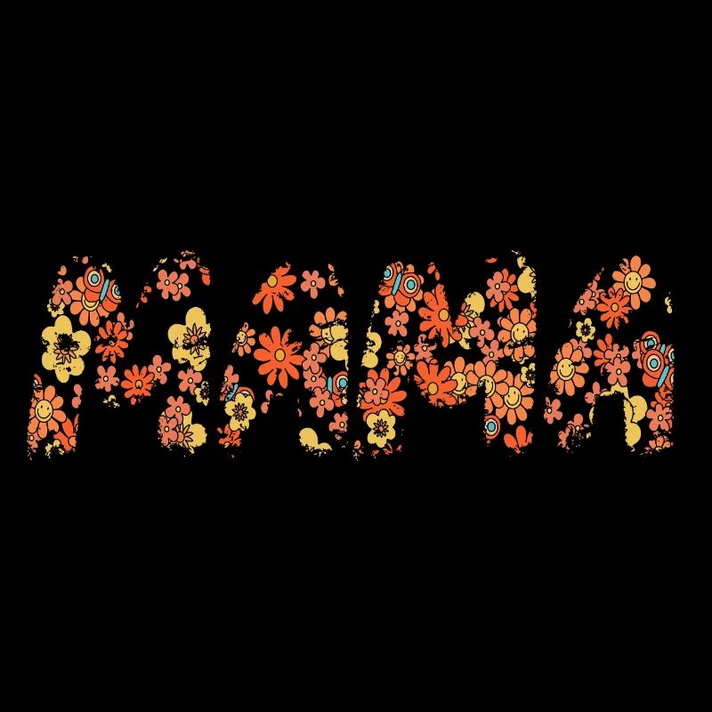Hippie Mom Flower Power - Gift - Gift Idea