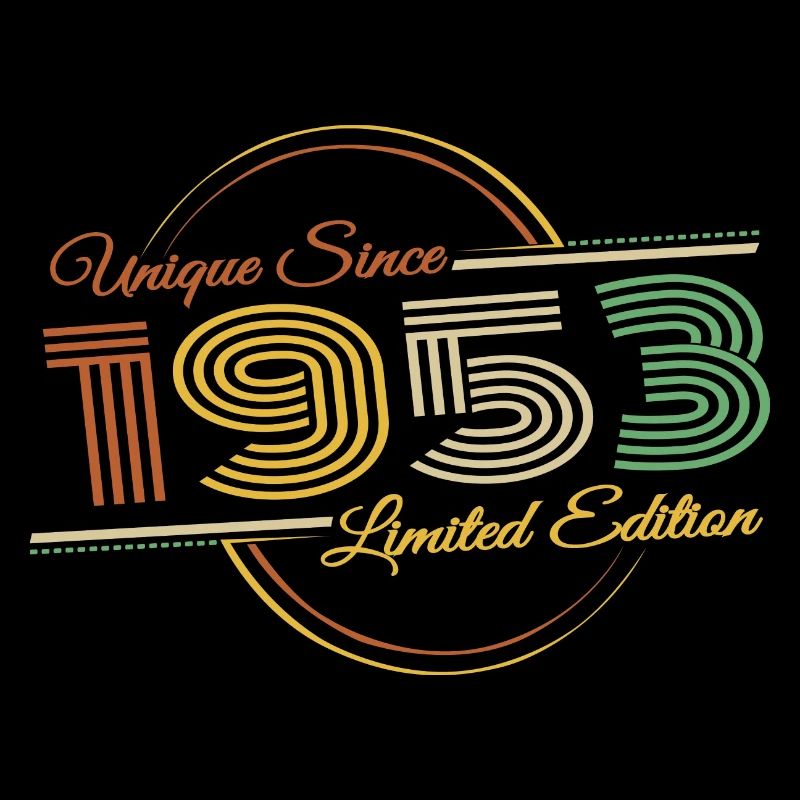 Einzigartig seit 1953 Retro Geburtstag