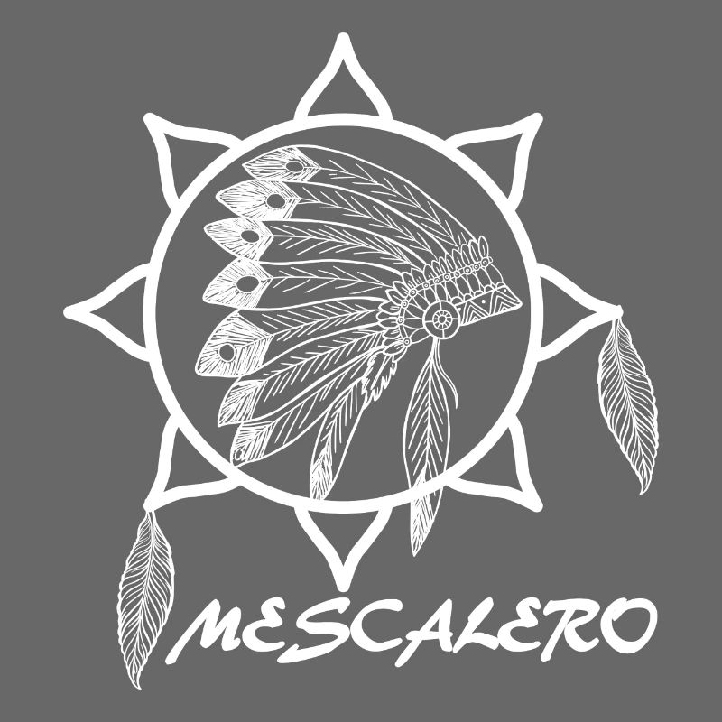 Mescalero Apache Indians - White