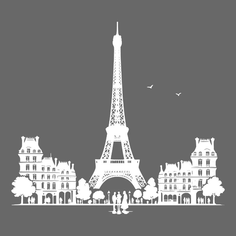 France Romantic Paris Eiffel Tower View