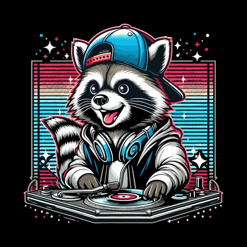 Wachbär DJ DJane Geschenk