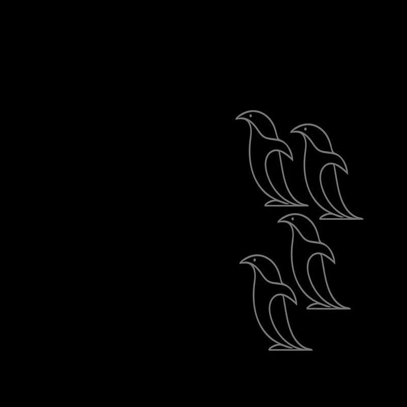 Pinguin aus dem Zoo - Vector Farben