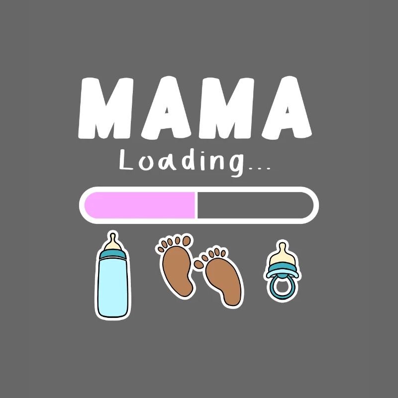 werdende Mutter - Mama wird geladen