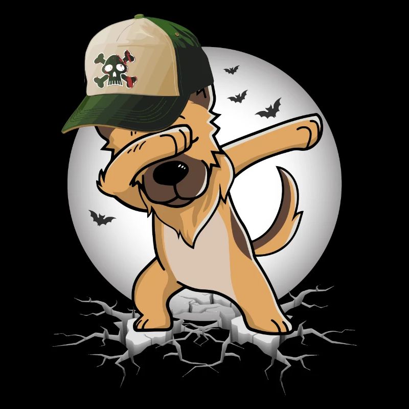Dapping Dog , tanzender Hund, Dap Dog