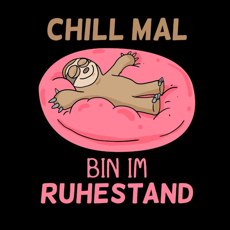 Endlich Rentner - Rente Spruch lustig