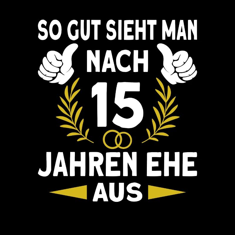 Kristallhochzeit 15 Hochzeitstag Ehemann Ehefrau