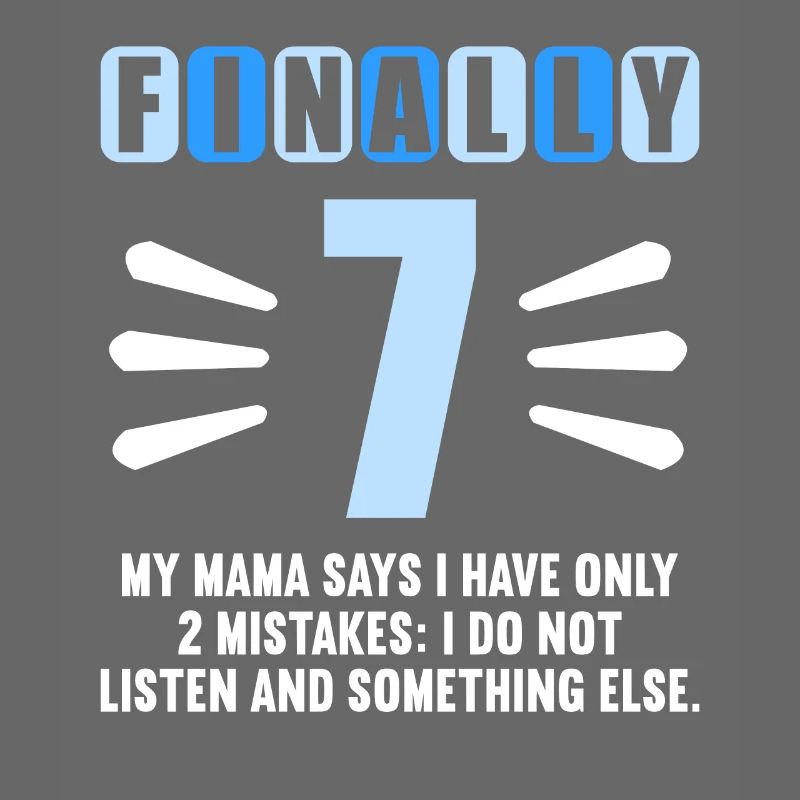 Finally 7 mom says have only 2 mistakes 7th birthday