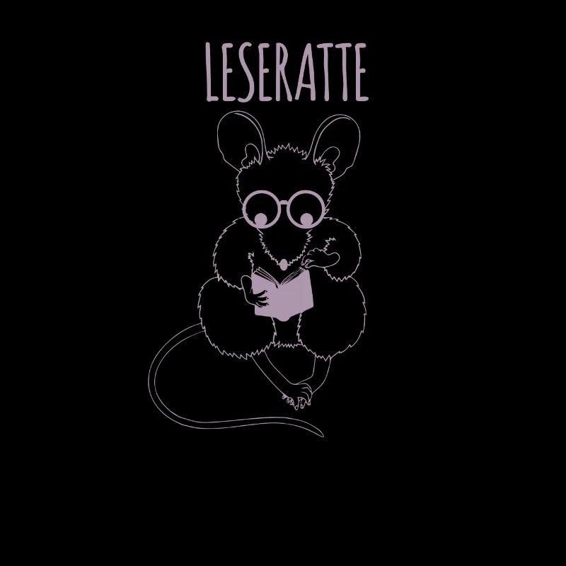 Lesen Leseratte Buch