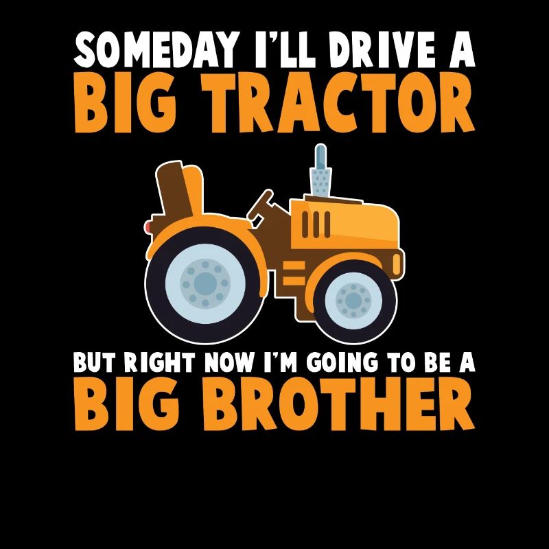 One day I will drive a big tractor